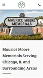 Mobile Screenshot of mauricemoorememorials.com